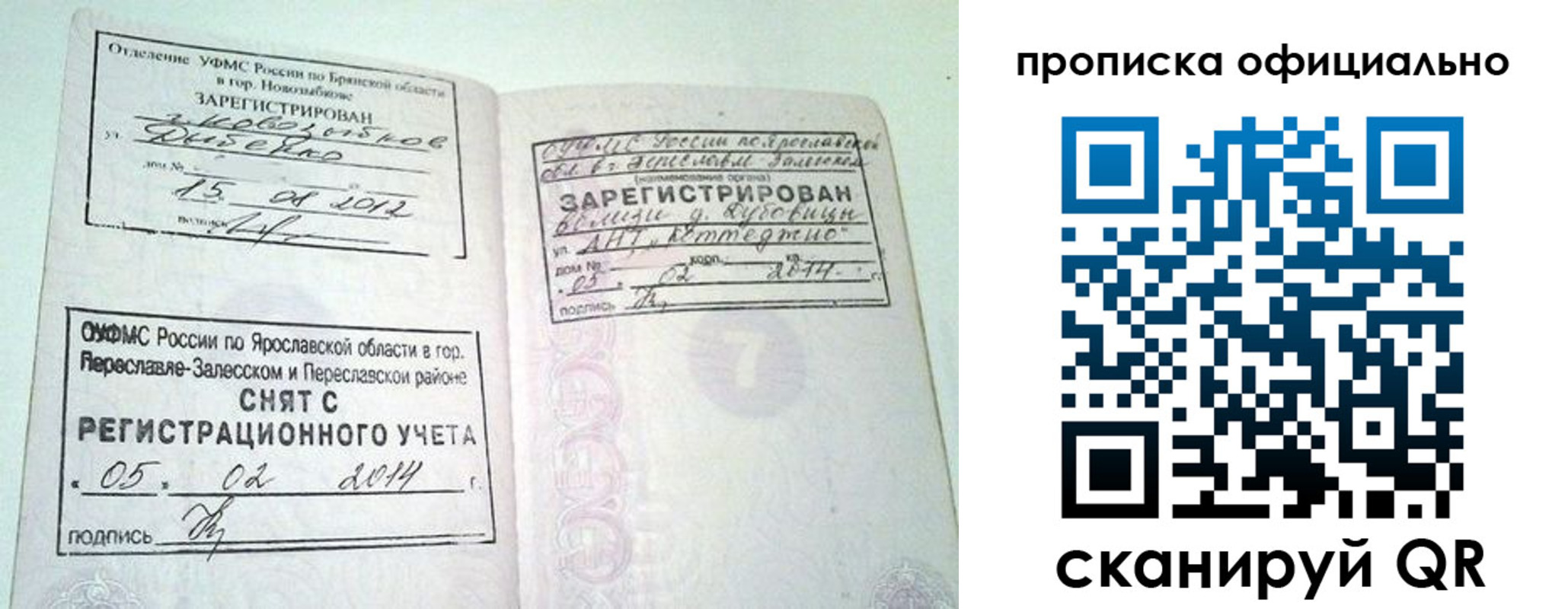 временная регистрация для всех в Луге